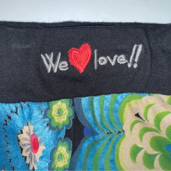 DESIGUAL A-line Knee Length Multicolor Elastic Waist Galactica Skirt - Picture 8 of 12